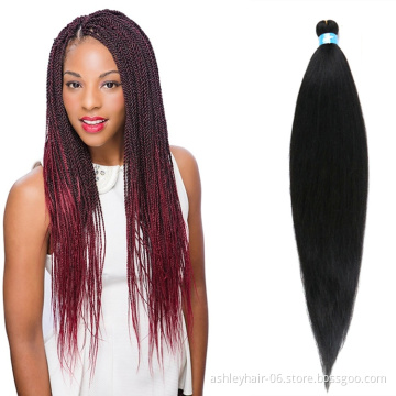 26 inches 90g  braid hair products for black women braid pre stretched braiding hair vendors